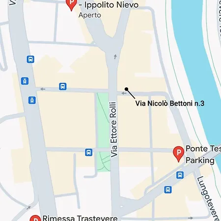 Porta Portese Trastevere Bright New * روما